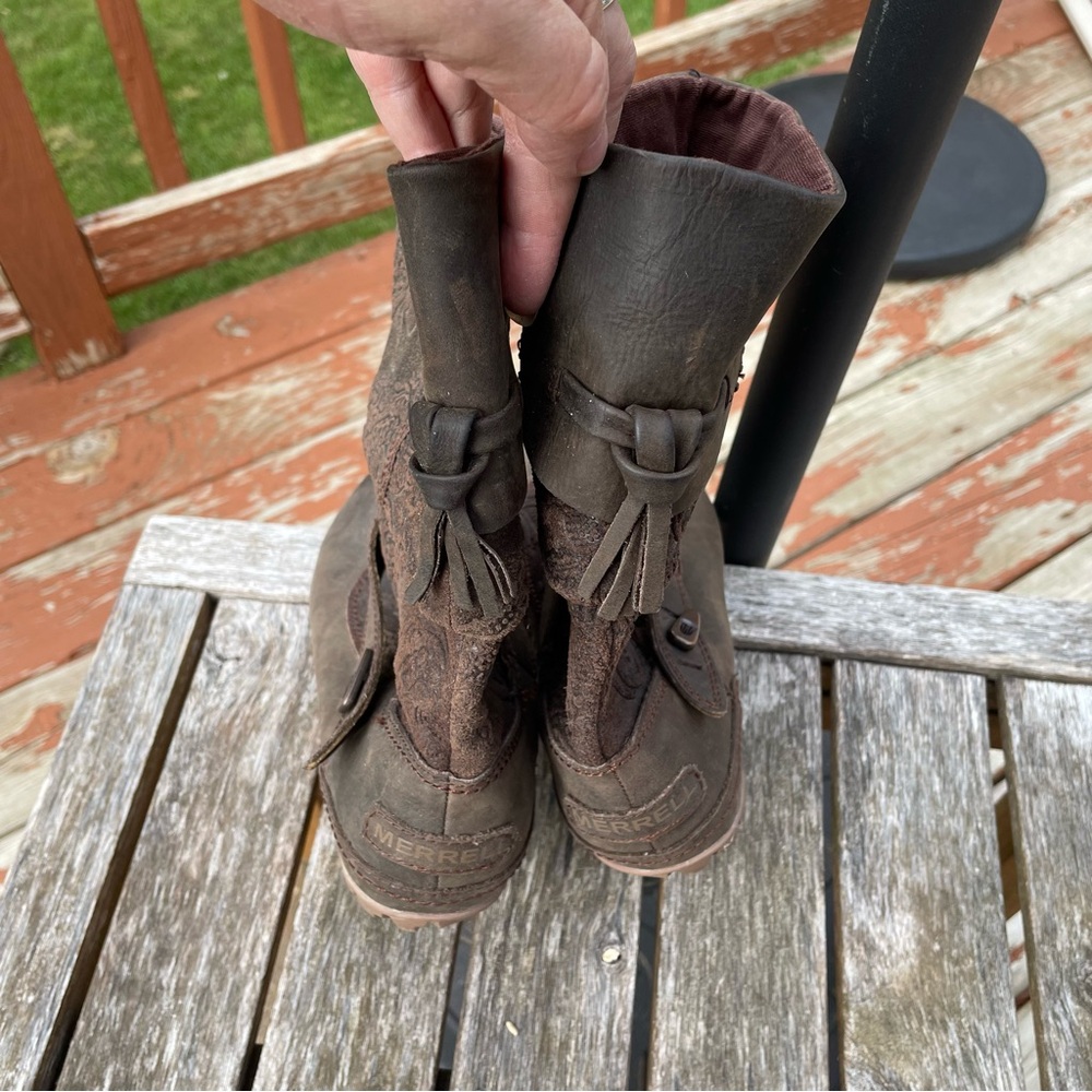 Merrell Haven Pull On Slouch Embossed - image 4